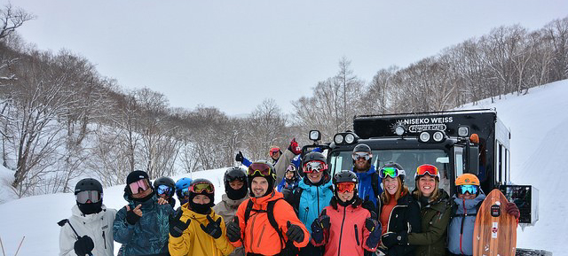 E22 - Cat skiing at Weiss, Hokkaido, Japan